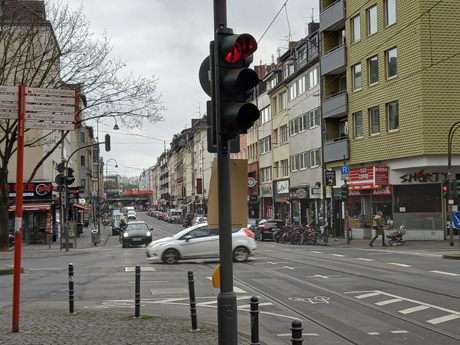 Koeln Zuelpicher Strasse Platz